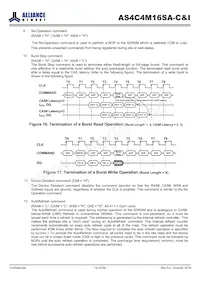 AS4C4M16SA-7BCN Datenblatt Seite 16