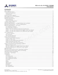 AS4C512M16D3L-12BINTR Datasheet Page 4