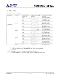 AS4C512M16D3LA-10BIN Datasheet Pagina 13