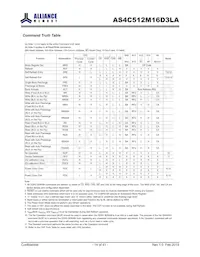 AS4C512M16D3LA-10BIN Datasheet Pagina 14