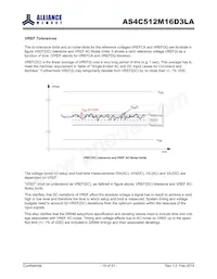 AS4C512M16D3LA-10BIN Datasheet Pagina 19