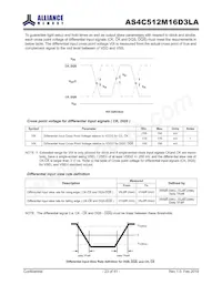 AS4C512M16D3LA-10BIN Datasheet Pagina 23