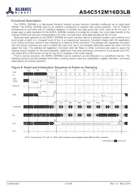 AS4C512M16D3LB-12BCN 데이터 시트 페이지 9