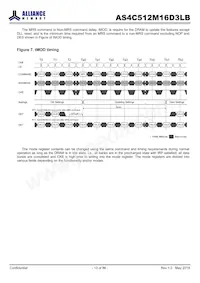 AS4C512M16D3LB-12BCN Datasheet Page 13