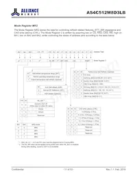 AS4C512M8D3LB-12BAN Datasheet Page 11