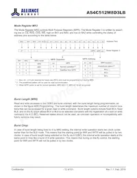 AS4C512M8D3LB-12BAN Datenblatt Seite 12