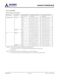 AS4C512M8D3LB-12BAN Datenblatt Seite 13