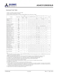 AS4C512M8D3LB-12BAN Datenblatt Seite 14