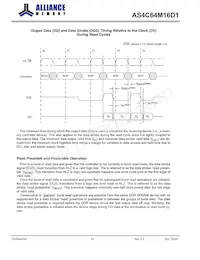 AS4C64M16D1-6TINTR Datasheet Page 13