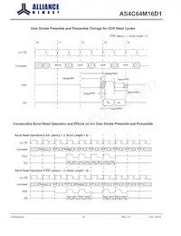 AS4C64M16D1-6TINTR 데이터 시트 페이지 14