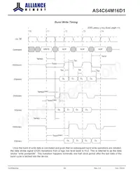 AS4C64M16D1-6TINTR 데이터 시트 페이지 20