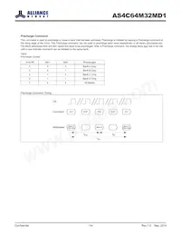 AS4C64M32MD1-5BINTR Datasheet Page 14