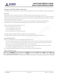 AS4C64M32MD2A-25BIN Datasheet Page 10
