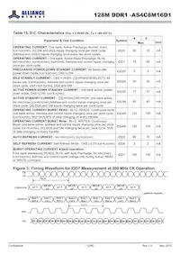 AS4C8M16D1-5BINTR Datenblatt Seite 12