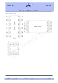 AS6C1008-55BIN Datasheet Page 2