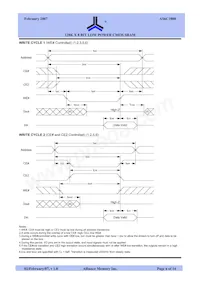 AS6C1008-55BIN Datasheet Page 6