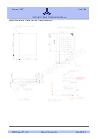 AS6C1008-55BIN Datasheet Page 12