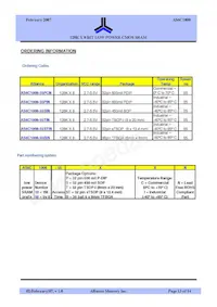 AS6C1008-55BIN Datasheet Pagina 13
