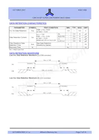 AS6C1008-55STINL Datasheet Page 7