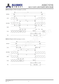 AS6C1016-55BIN Datasheet Page 7
