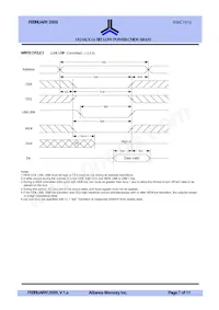 AS6C1616-55BIN Datasheet Page 7