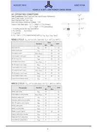 AS6C1616A-55BIN Datasheet Page 5