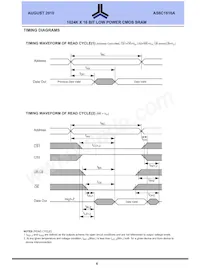AS6C1616A-55BIN Datasheet Page 6