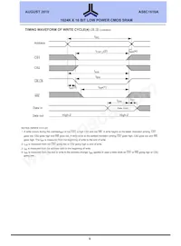 AS6C1616A-55BIN Datasheet Page 9