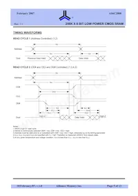 AS6C2008-55TIN Datasheet Page 5