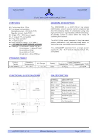 AS6C2008A-55STIN Datasheet Cover