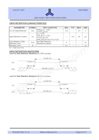 AS6C2008A-55STIN Datasheet Page 8