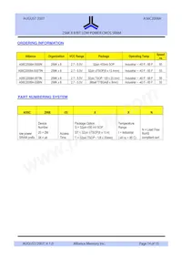 AS6C2008A-55STIN Datasheet Page 14