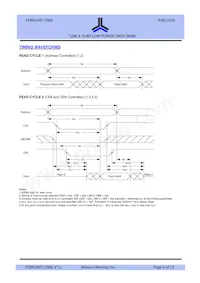 AS6C2016-55BIN Datenblatt Seite 6