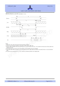 AS6C2016-55BIN Datasheet Page 8