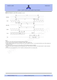 AS6C4016-55BIN Datasheet Page 7