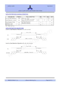 AS6C4016-55BIN Datenblatt Seite 8