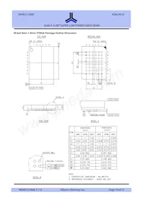 AS6C4016-55BIN Datasheet Page 10