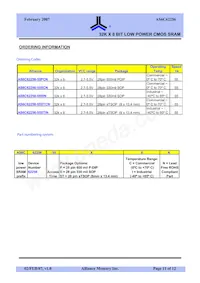 AS6C62256-55STIN Datasheet Page 11