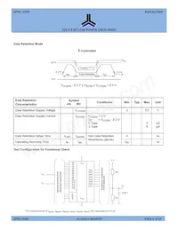 AS6C62256A-70SIN Datasheet Page 6
