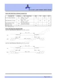 AS6C6264-55PIN Datasheet Page 7