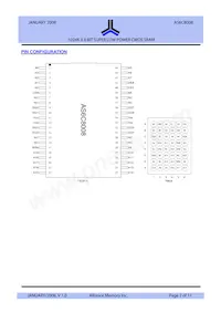 AS6C8008-55ZINTR Datasheet Page 2