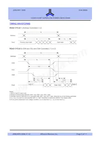 AS6C8008-55ZINTR Datenblatt Seite 5