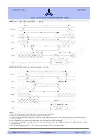 AS6C8008-55ZINTR Datenblatt Seite 6