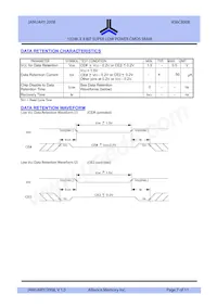 AS6C8008-55ZINTR數據表 頁面 7