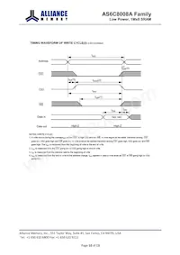 AS6C8008A-45BIN Datasheet Page 10