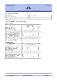AS6C8016-55ZINTR Datasheet Page 4