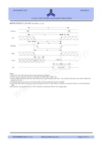 AS6C8016-55ZINTR Datasheet Page 7