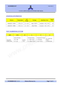 AS6C8016-55ZINTR Datasheet Page 11