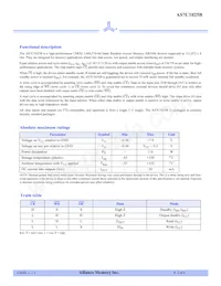 AS7C1025B-15JIN Datasheet Page 2