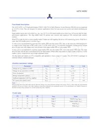 AS7C1025C-15JINTR Datasheet Page 2